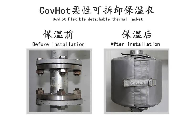 COVHOT?柔性可拆卸式<a href=http://www.qdwquce.cn/e/tags/?tagname=%E4%BF%9D%E6%B8%A9%E8%A1%A3 target=_blank class=infotextkey>保溫衣</a>,蒸汽系統(tǒng)節(jié)能,節(jié)能保溫